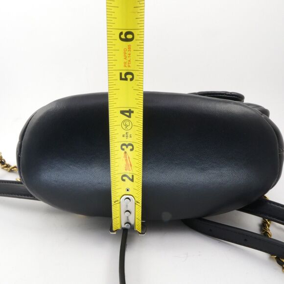 COACH Tabby Quilted Leather Backpack Black - Picture 11 of 15